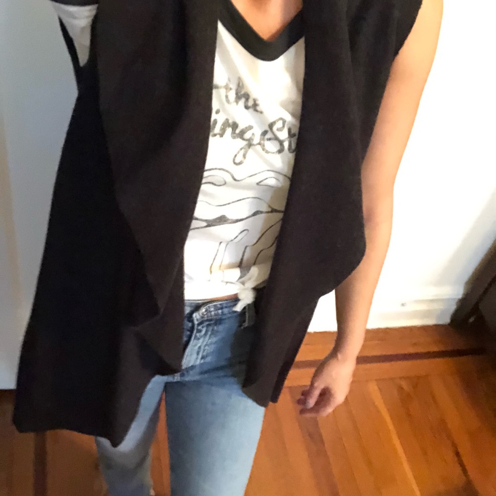 Anthropologie vest shawl